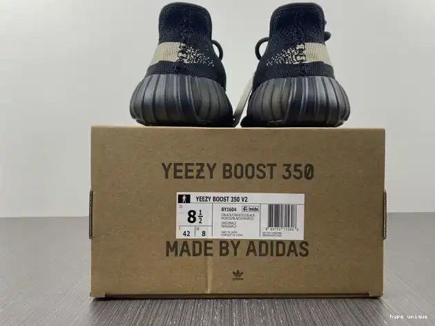 hype Yeezy BY1604 White Core Black V2 Boost 350 Adidas 0327
